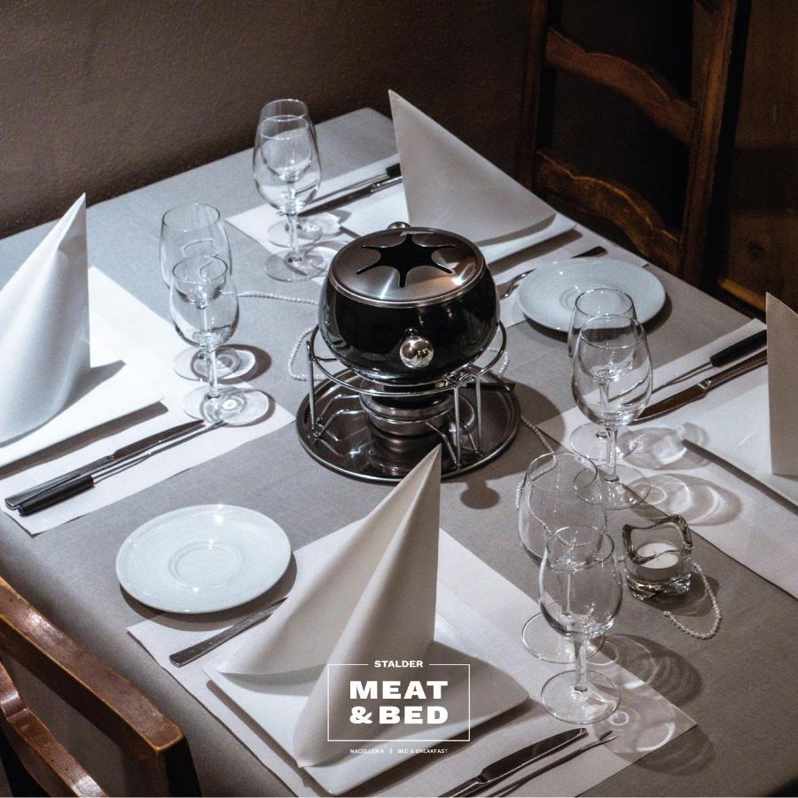 Stalder Meat & Bed Bed & Breakfast Muralto Bagian luar foto
